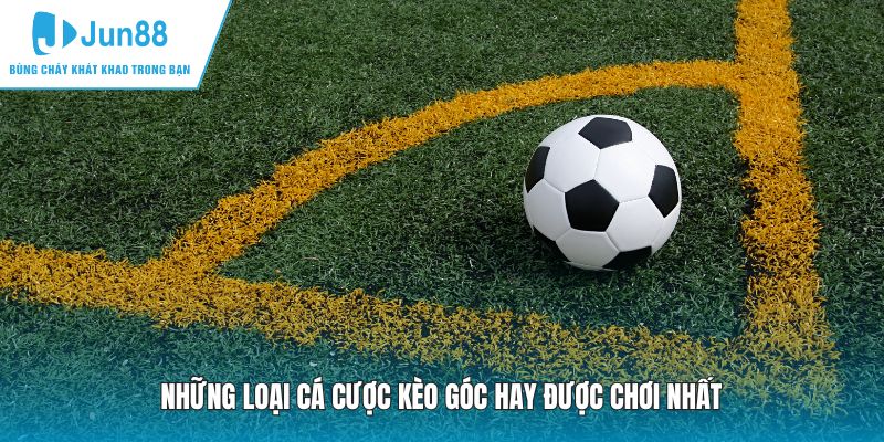 Những loại cá cược kèo góc hay được chơi nhất